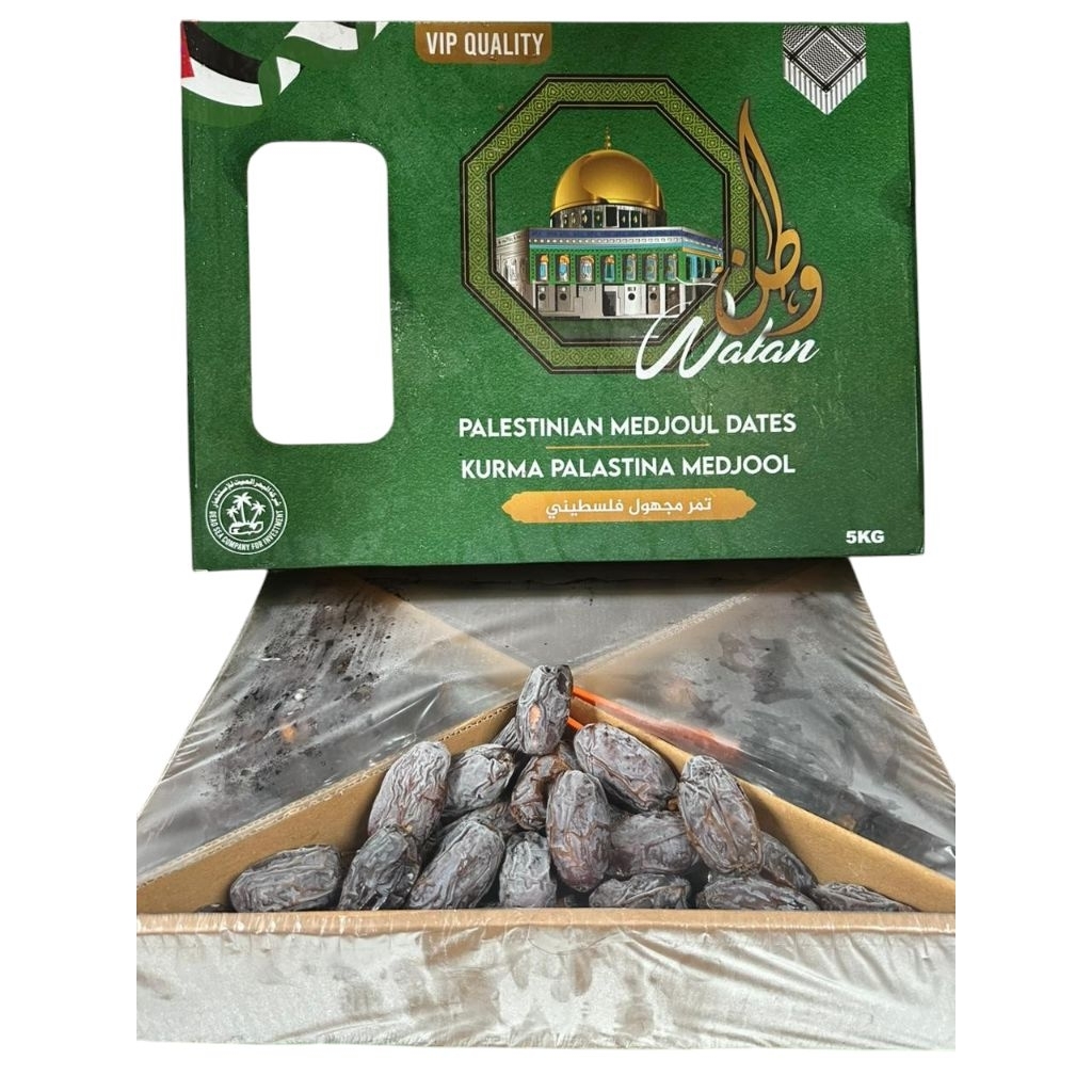 Kurma Medjool Palestina Jumbo 5kg Natural Fresh Grade A