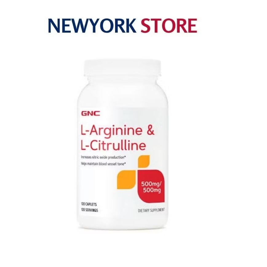 GNC L-Arginine & L-Citrulline – Support Aktivitas & Kebugaran