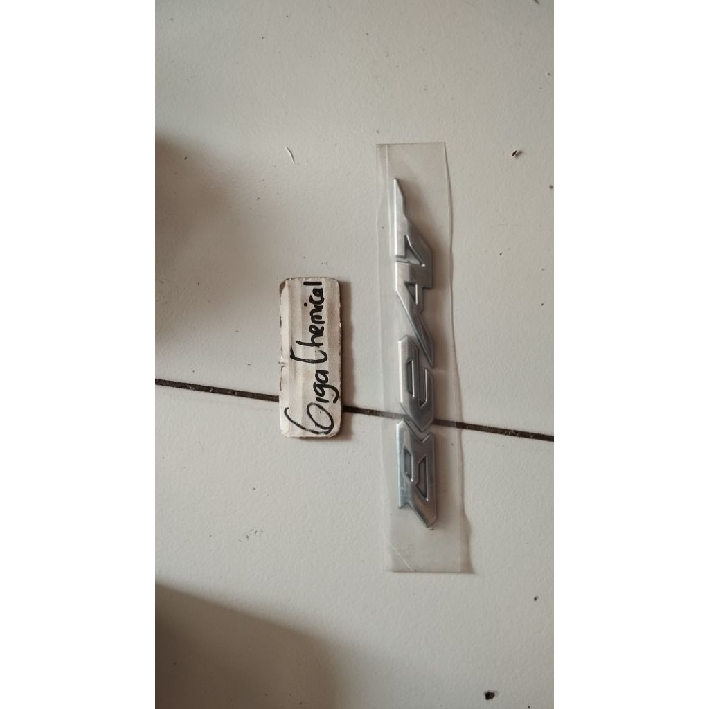 Logo emblem 3D beat delux 2021 2022 2023 crome acc