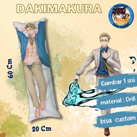 Dakimakura Premium HD / Bantal Guling Peluk Anime Nanami Jujutsu Kaisen V2