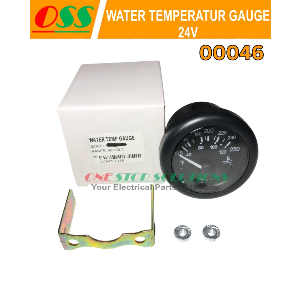 VDO GAUGE METER AIR / WATER TEMPERATUR GAUGE 24V GENSET