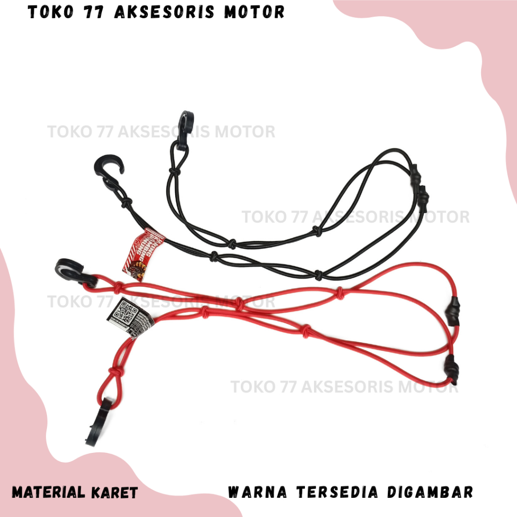 JARING KAMBING GUNUNG BOXER MOTOR TALI BAGASI JOK MOTOR JARING MOTOR JARING TAS JAS HUJAN