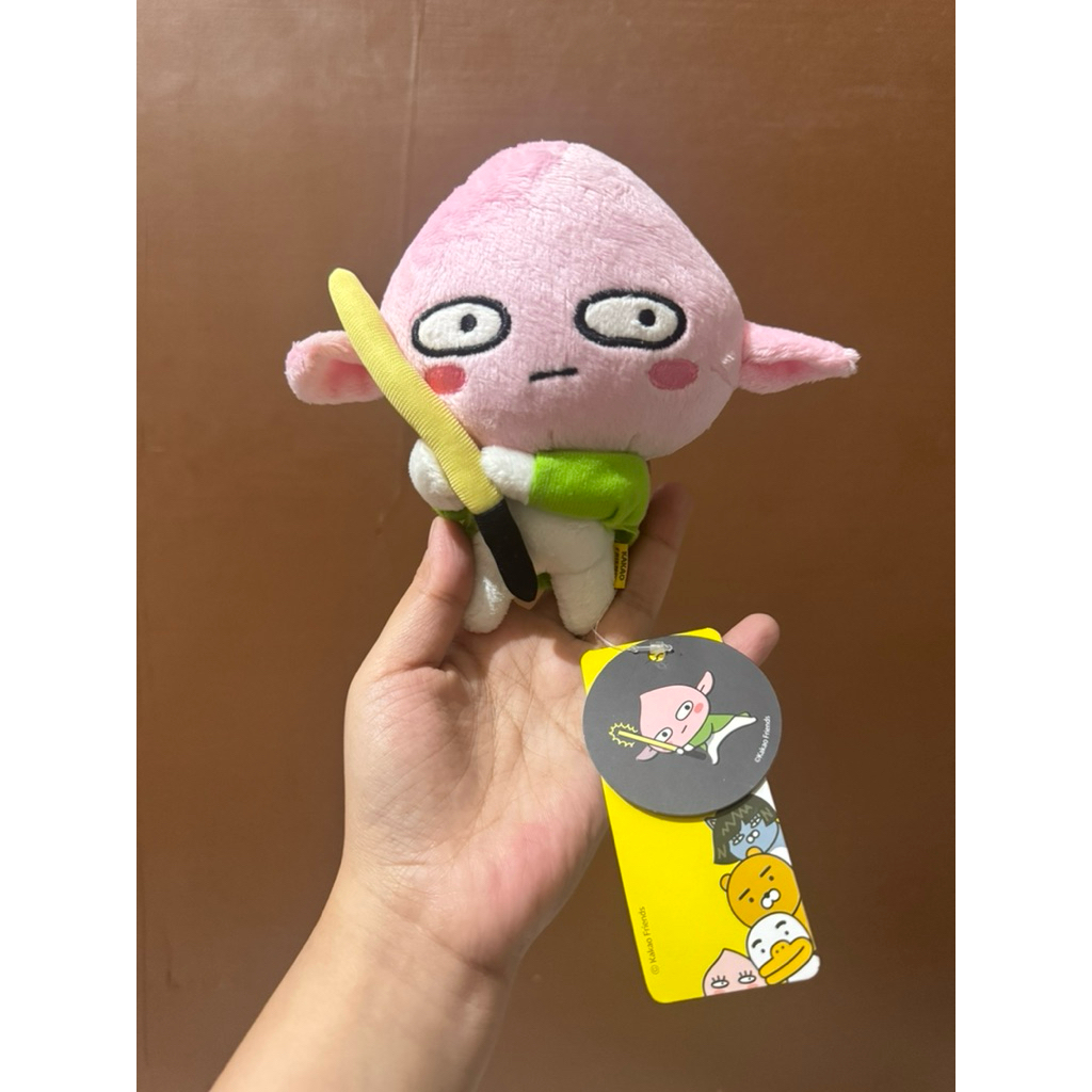 Boneka Karakter apeach Movie star size 16cm original / Boneka Karakter apeach Kecil / Boneka apeach