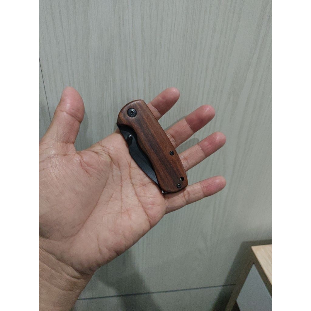 Pisau Lipat Boker Plus 6 cm Kokoh Tajam Pisau Saku