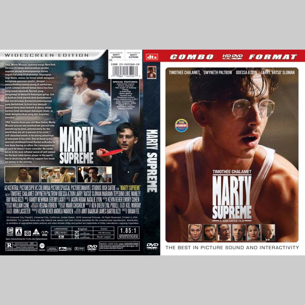 Kaset Film MARTY SUPREME (2026)