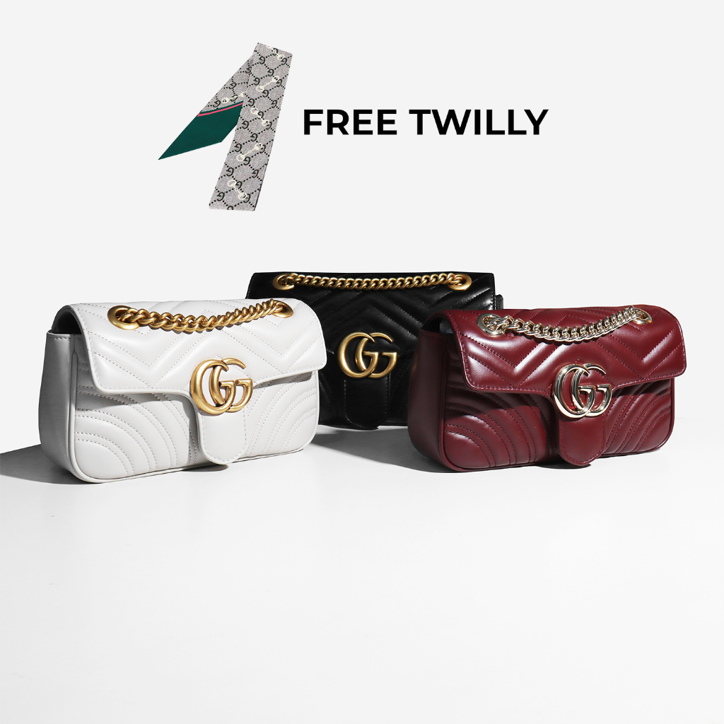 TAS WANITA SLINGBAG MARMONT MATELASSE 22 CM