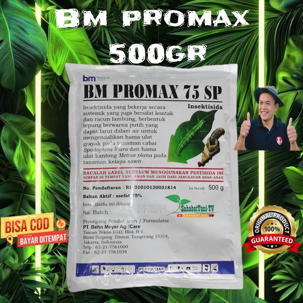 INSEKTISIDA BM PROMAX 500GR 75SP