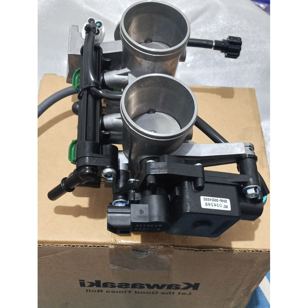 TPS set throttle body TB ninja 250fi