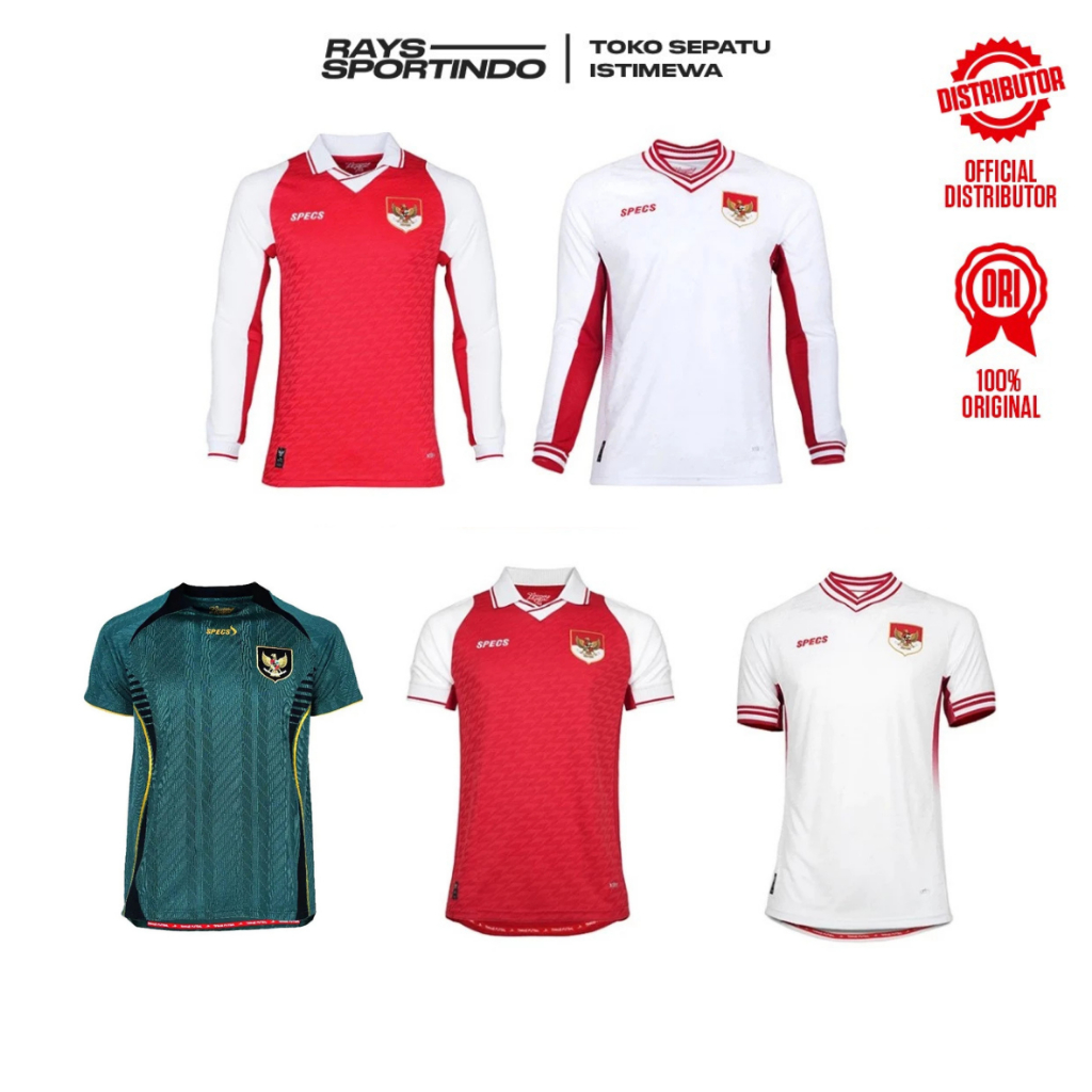 JERSEY SPECS TIMNAS FUTSAL LONG SLEEVE DAN SHORT SLEEVE 2025 ORIGINAL