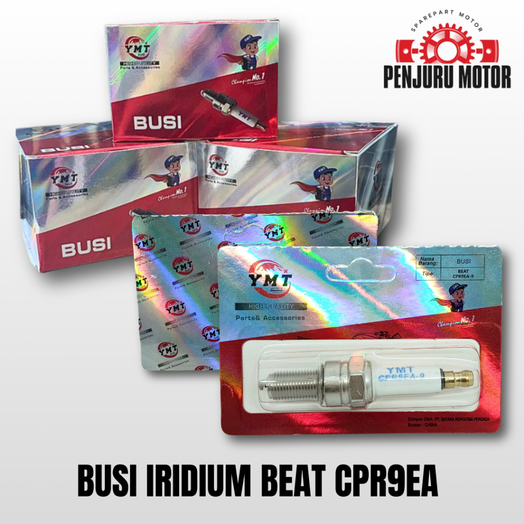 Busi Iridium Beat CPR9EA - Busi Racing CPR9EA-9 Iridium Beat Scoopy Spacy Karisma Revo Yamamoto
