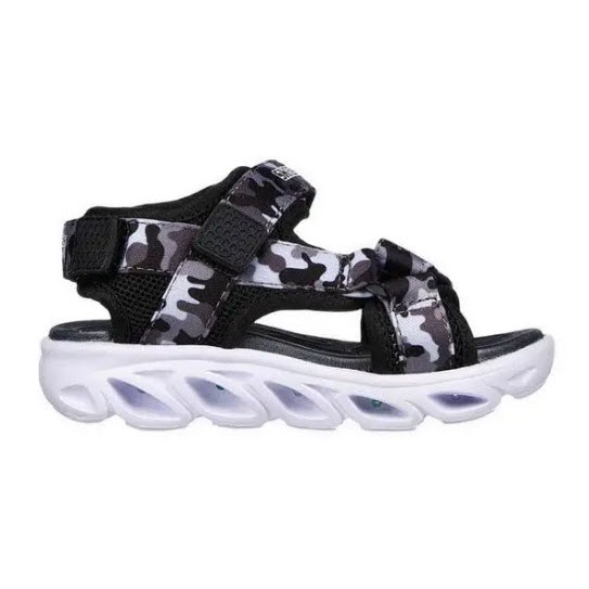 SKECHERS HYPNOSPLASH BOYS LEISURE SHOES (Play School) - Black