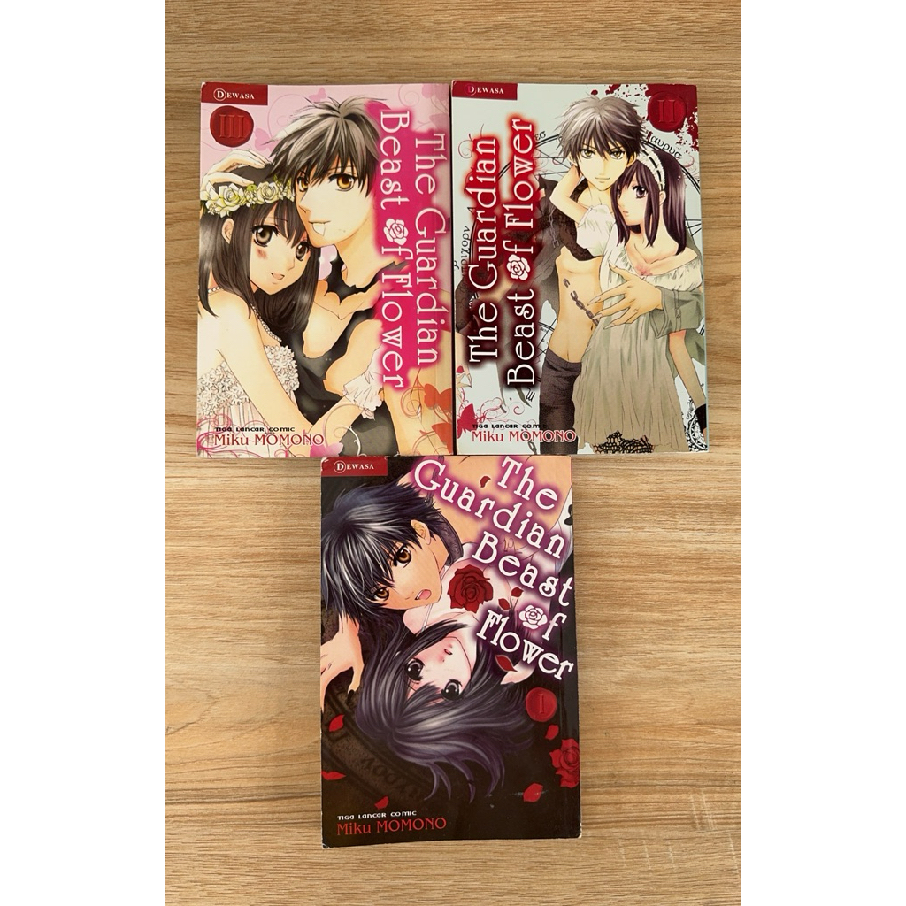 Komik the guardian beast of flower 1-3 complete series