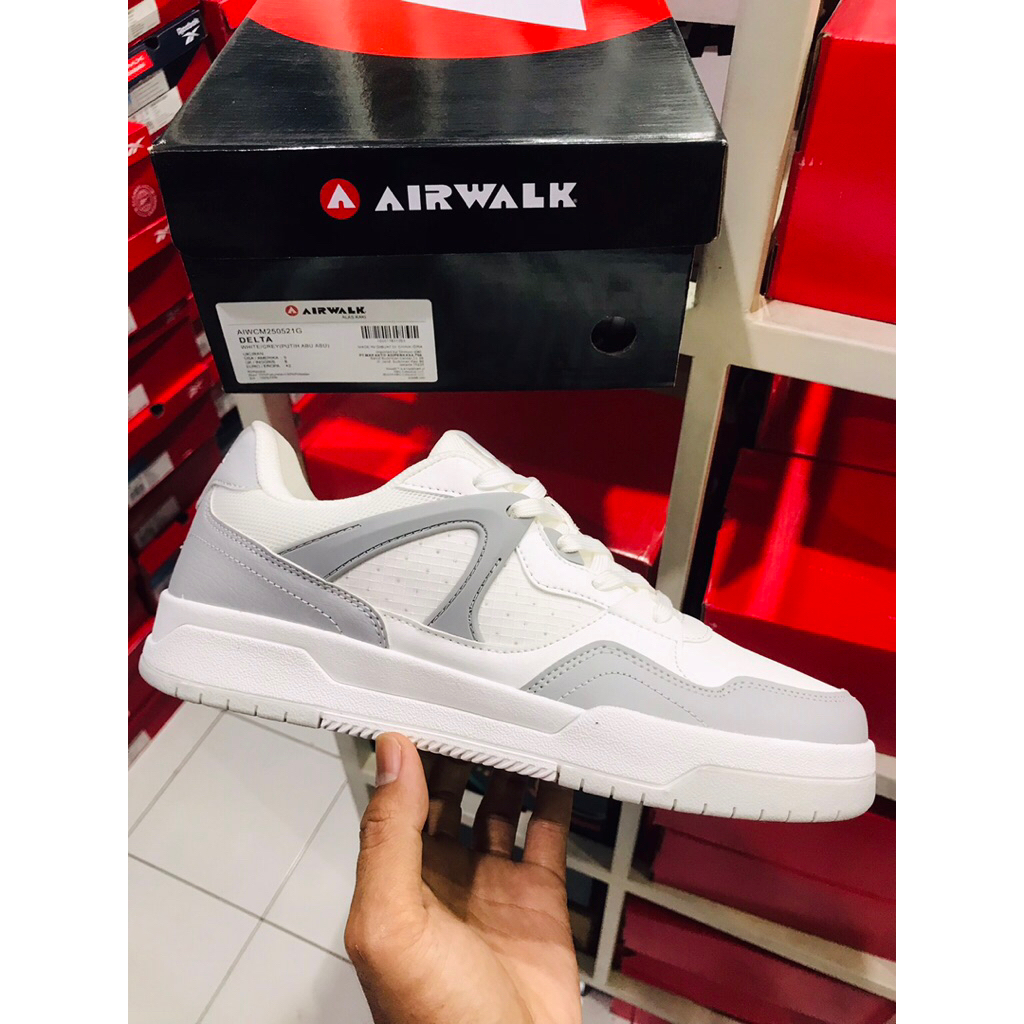 BIG SALE AIRWALK DELTA [AIWX15320403] ORIGINAL SEPATU PRIA/SEKOLAH/SNEAKERS