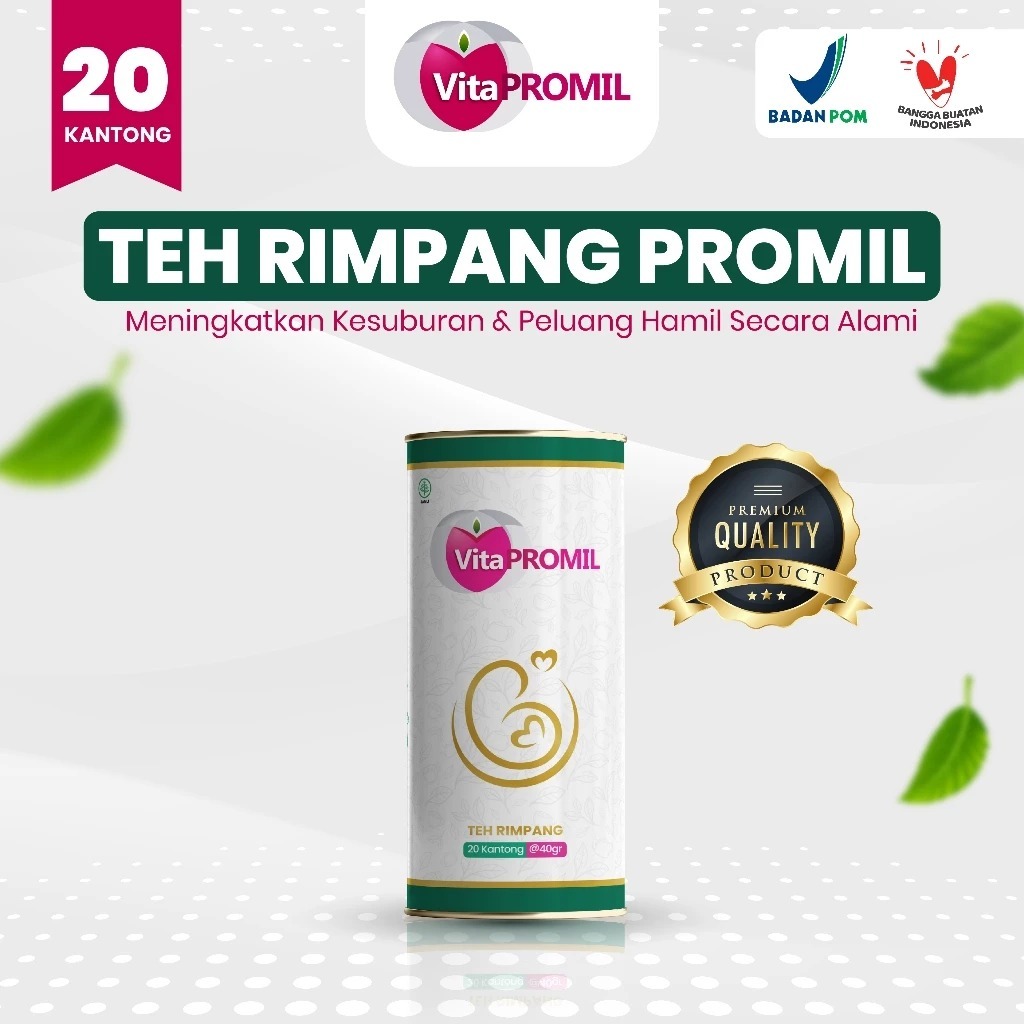 Rimpang Vitapromil - Teh Penyubur Kandungan Obat Hamil Promil | Obat Cepat Hamil Kesuburan Wanita
