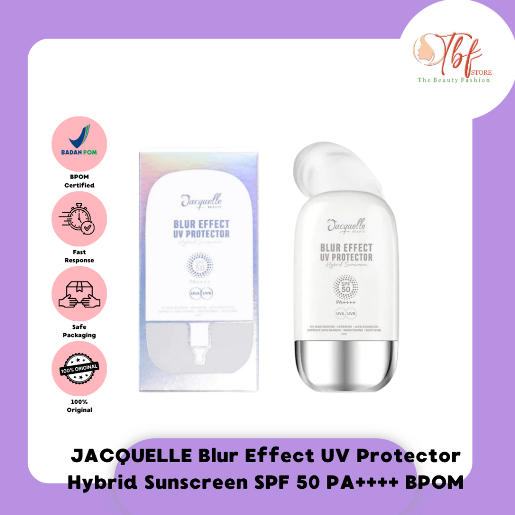 [SALE ]JACQUELLE Blur Effect UV Protector Hybrid Sunscreen SPF 50 / Jacquelle Blur
