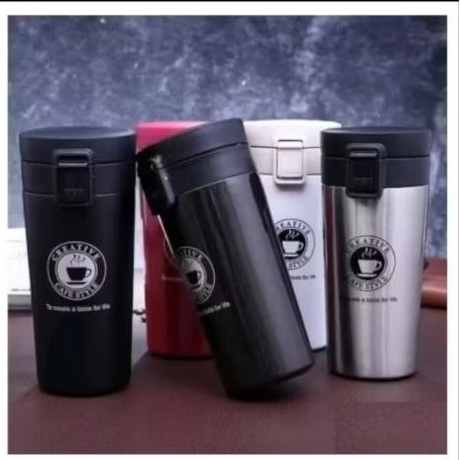 Termos Kopi Travel / Termos Motif Gelas Kopi VACUUM INSULATION CUP
