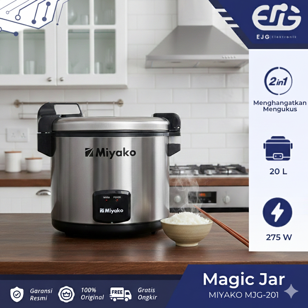 Miyako Magic Warmer Jar MJG-201 (20 Liter) MJG 201