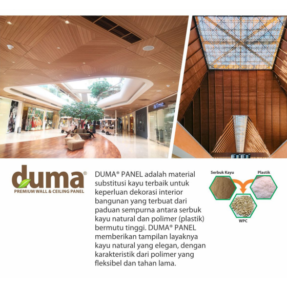 DUMA PANEL WPC TIPE MODERN SERIES