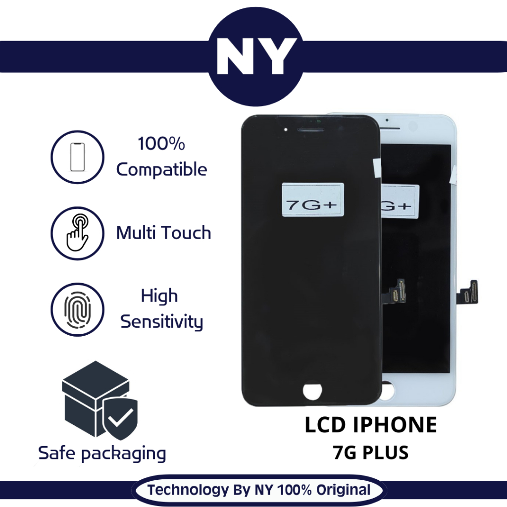 NY PREMIUM LCD IPHONE 7G PLUS BLACK / WHITE