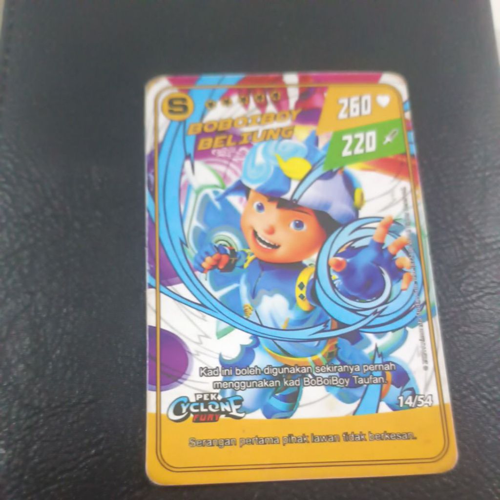 kartu boboiboy beliung || Choki Choki