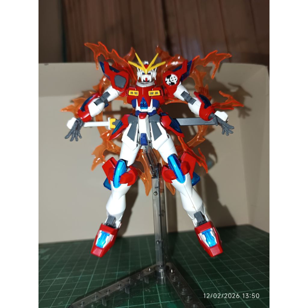 HG BF GUNDAM KAMIKI BURNING BANDAI