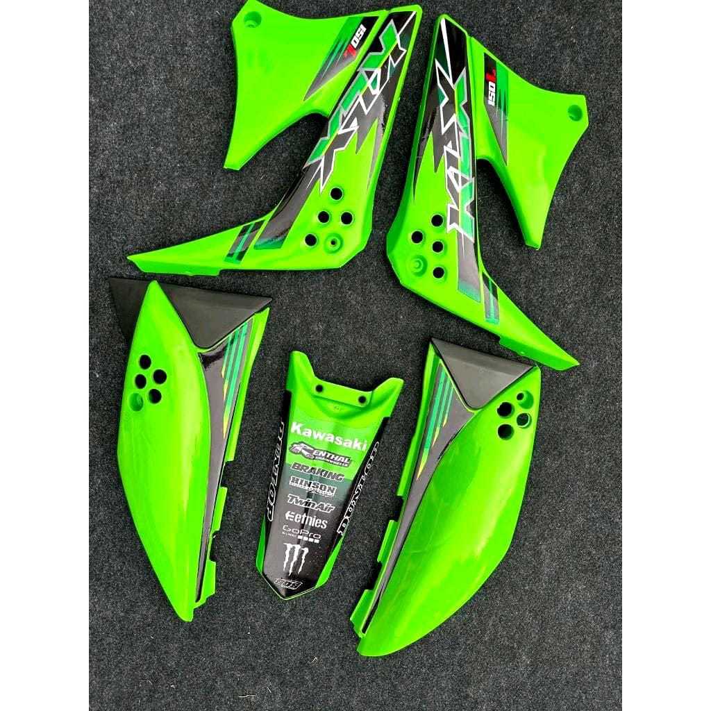 sayap Tangki Sayap jok Dan Spakbor belakang klx 150 Sayap Depan sayap belakang slebor belakang klx 1