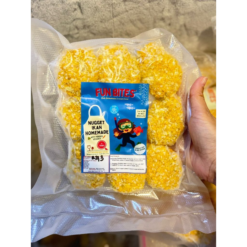Frozen Nugget Ikan Homemade non MSG