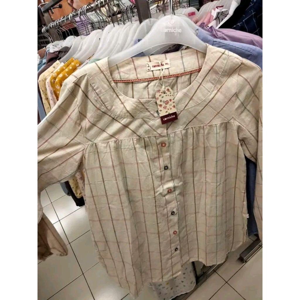 Blouse Corniche Nessa Cream S