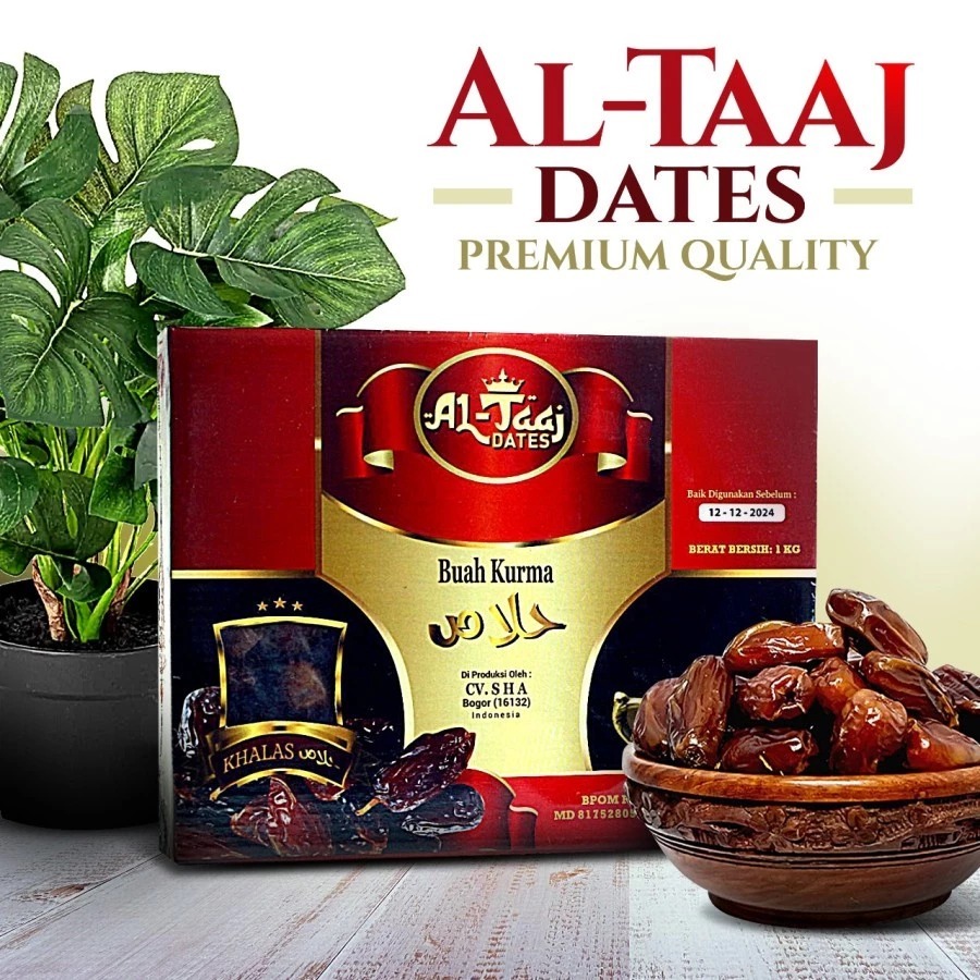 Buah Kurma Khalas Premium Quality - Al Taaj Dates