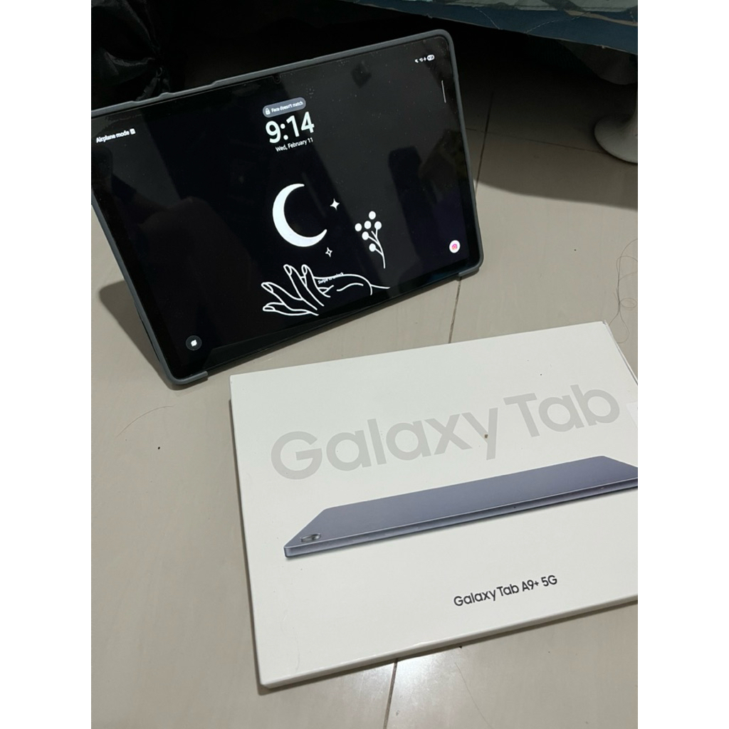 Samsung Galaxy Tab A9+ 5G 8/128second (pemakaian pribadi)