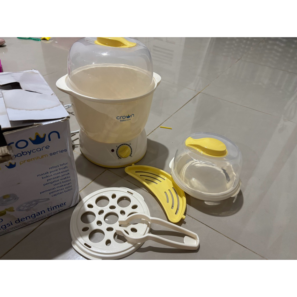 Crown sterilizer 6 botol preloved