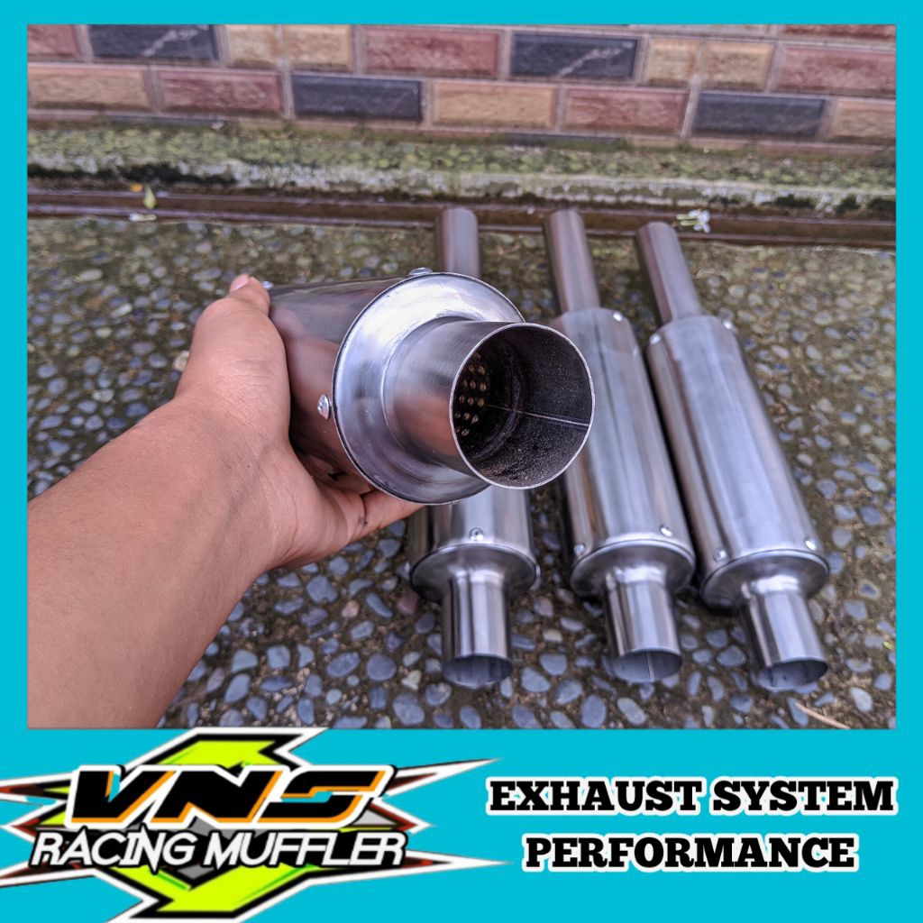 knalpot kondoman in 38mm, out 38mm, 45mm, 50mm panjang 40cm