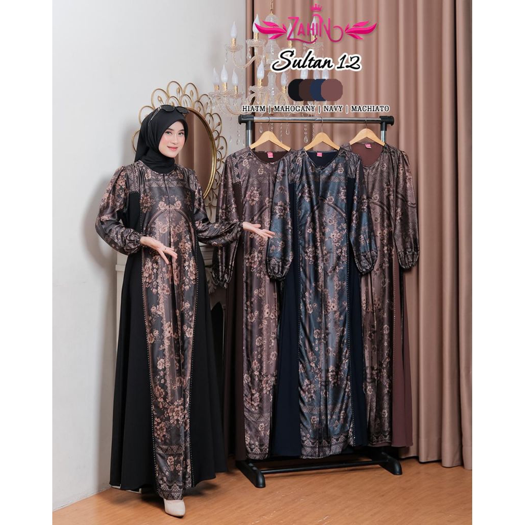 CANTIKA SULTAN//RANIA ABAYA//GAMIS PREMIUM//GAMIS TERBARU//BY ZAHIN COLECTION