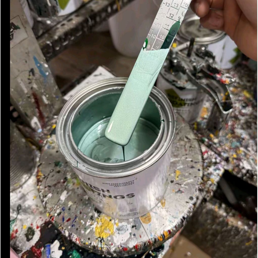 CAT PU SILVER GREEN | CAT MOTOR | CAT MOBIL | CAT AUTOGLOW | CAT AUTOMOTIF |