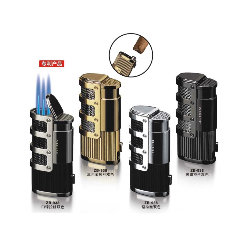 KOREK API LIGHTER JOBON ZB938 TRIPLE JET FLAME