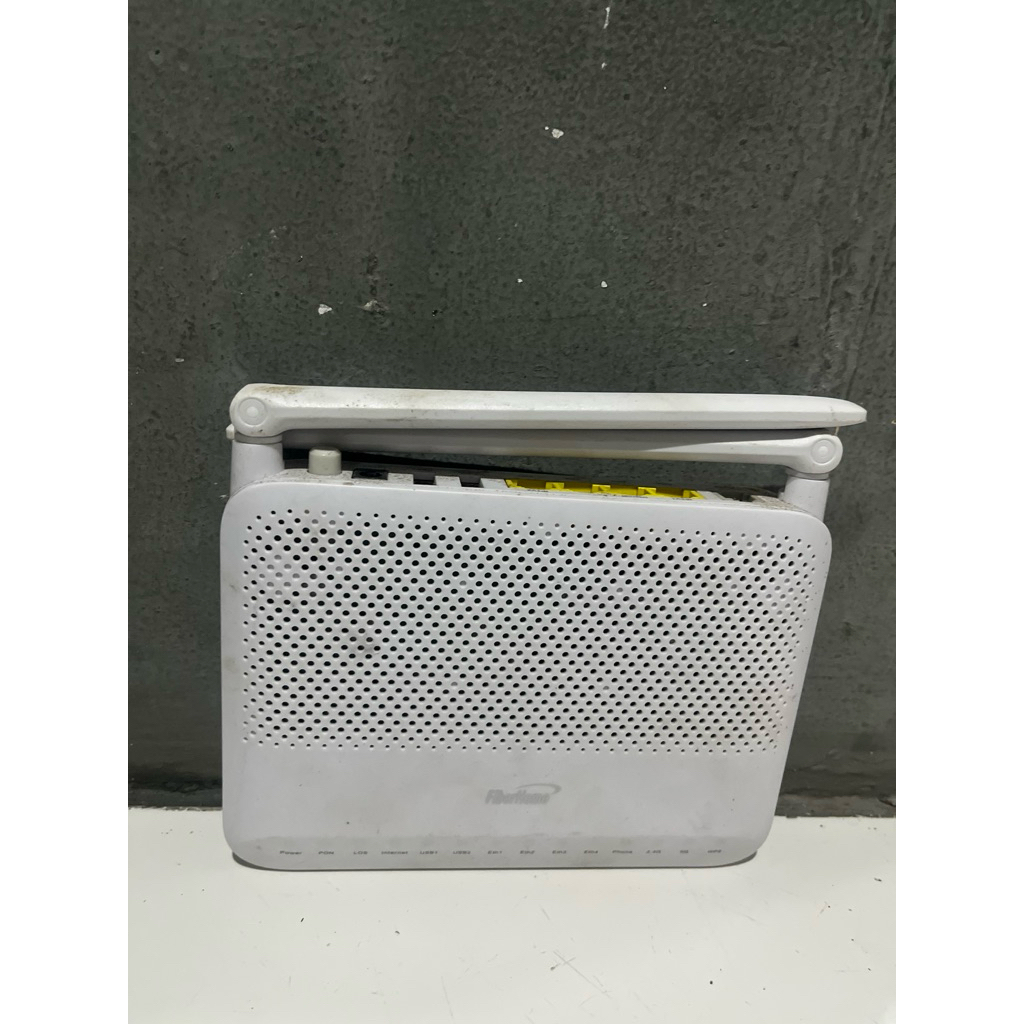 ONT GPON Fiberhome HG6145D2 Port Biru Premium 5G Dual  Band + Adaptor Original