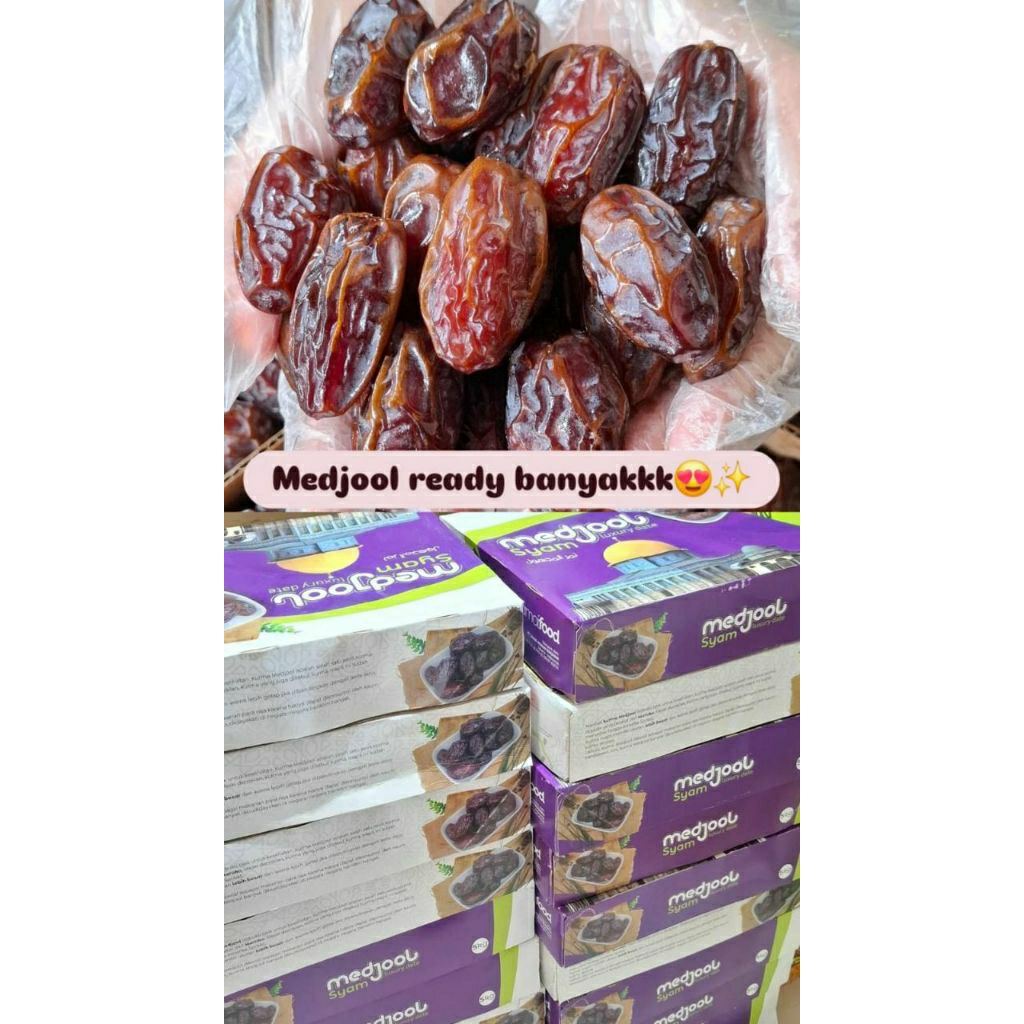 Kurma medjool syam kurma medjool palestine 5 kg oleh oleh haji umroh hampers