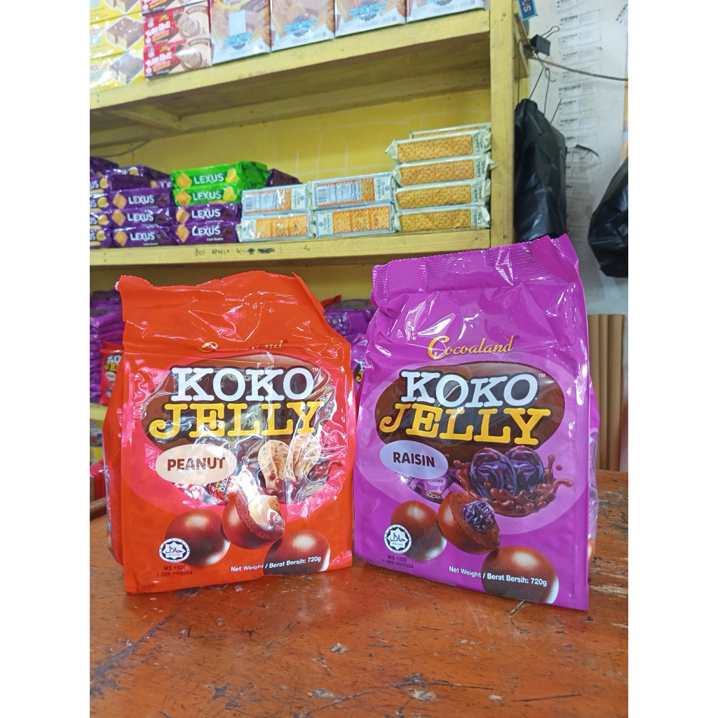 KOKO Jelly ukuran besar 720 gt KISMIS