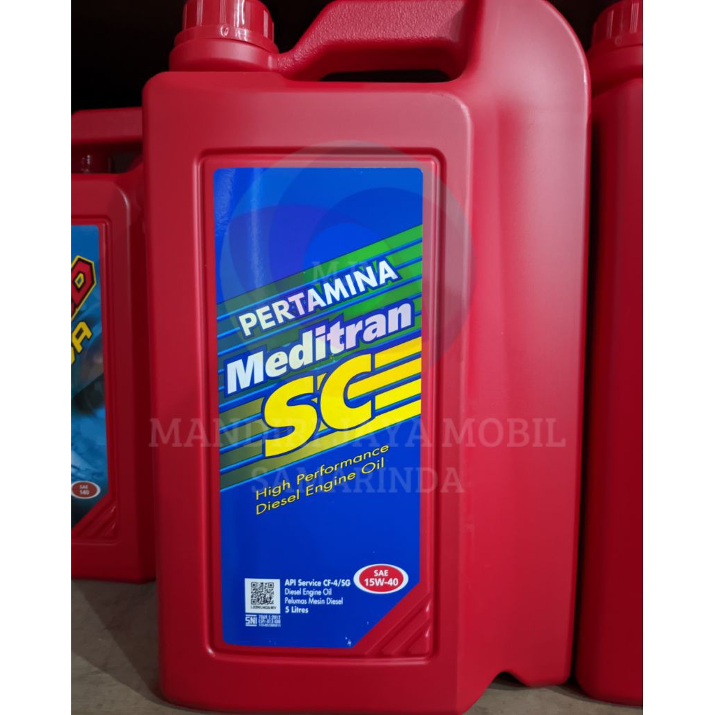 PERTAMINA MEDITRAN SC 15W-40 | 5 LITER