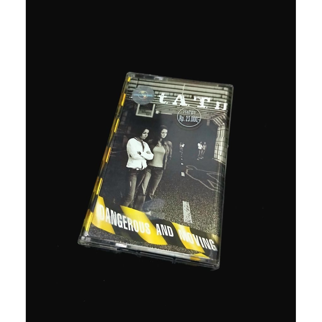 Kaset Pita TATU - Dangerous and Moving || Cover VGC Sangat Bagus No Coretan