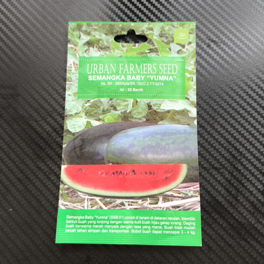 benih / bibit SEMANGKA BABY MERAH YUMNA (URBAN SEED)