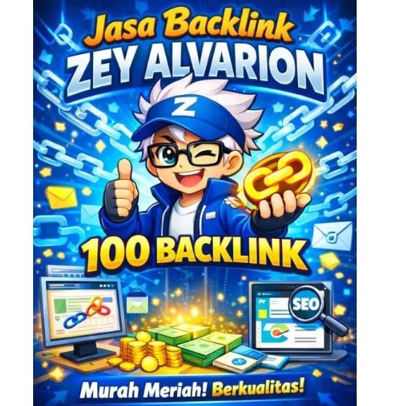 JASA BACKLINK ZEY ALVARION 100 BACKLINK