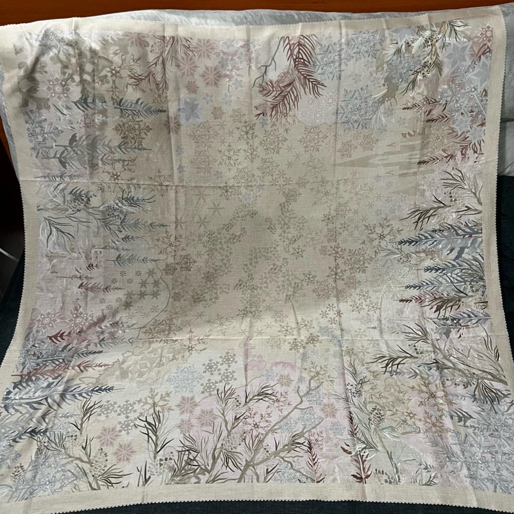 Preloved Buttonscarves Frozen Almond