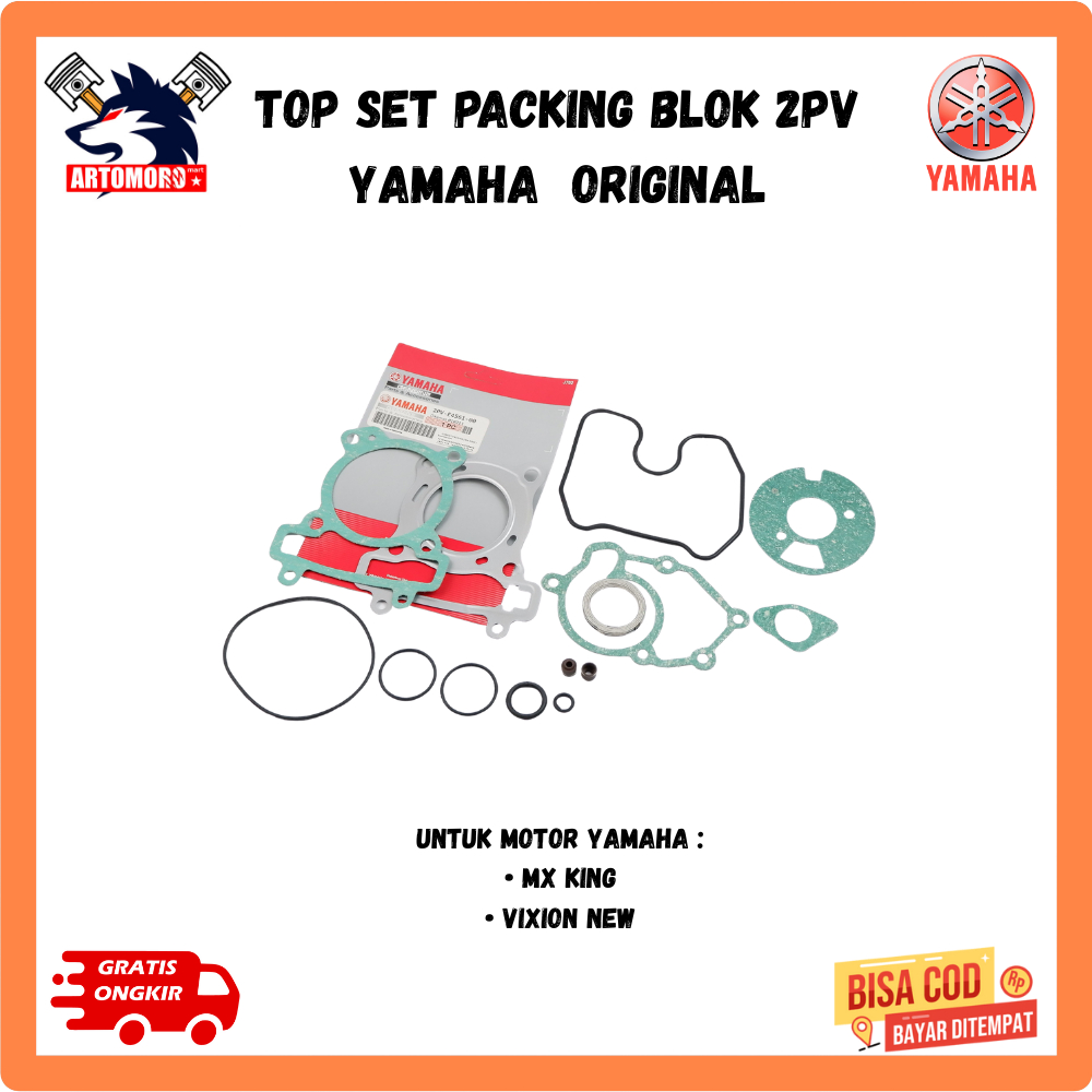 Ori Top Set Packing Blok MX King - vixion new 2PV Original
