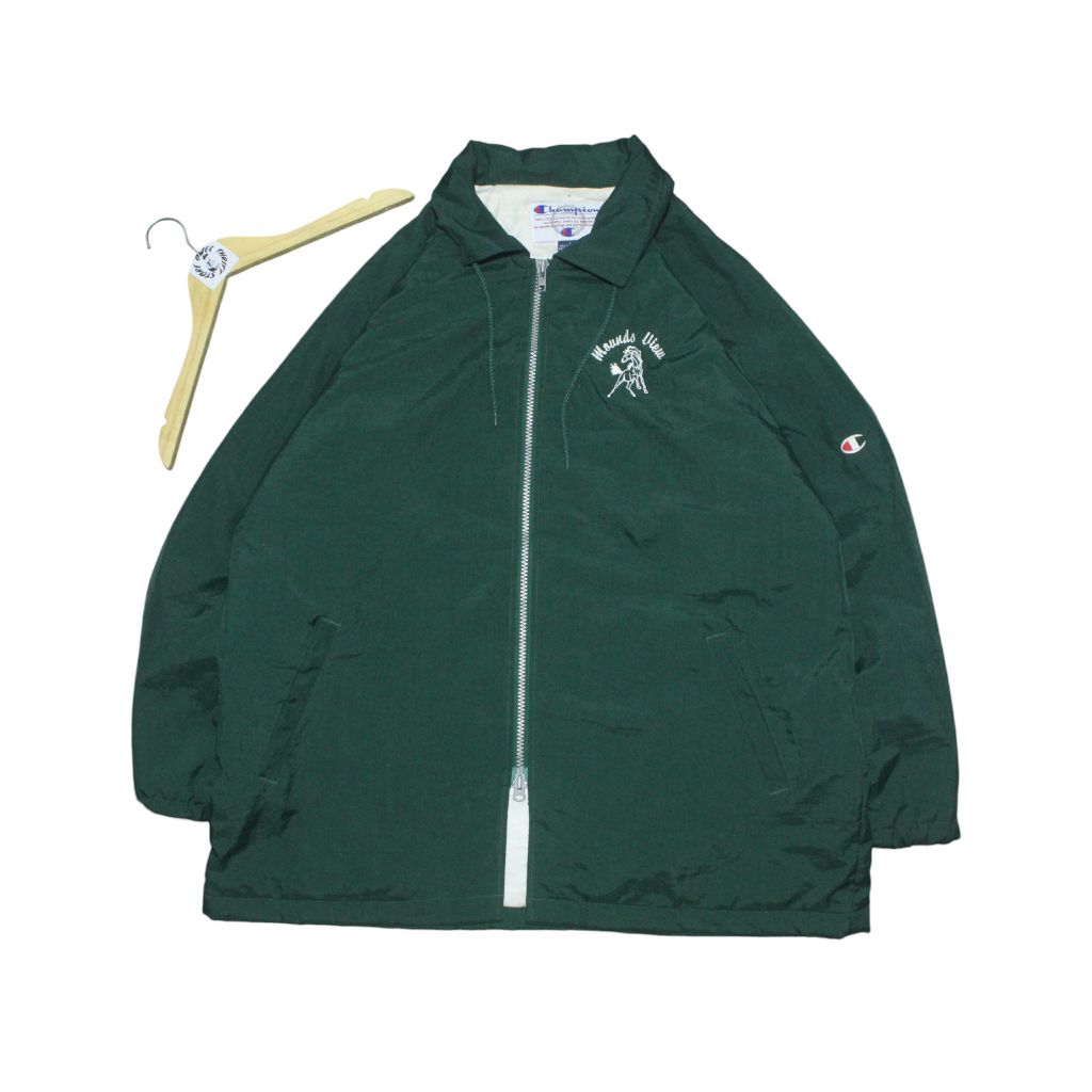 vintage champion coach jacket wounds view