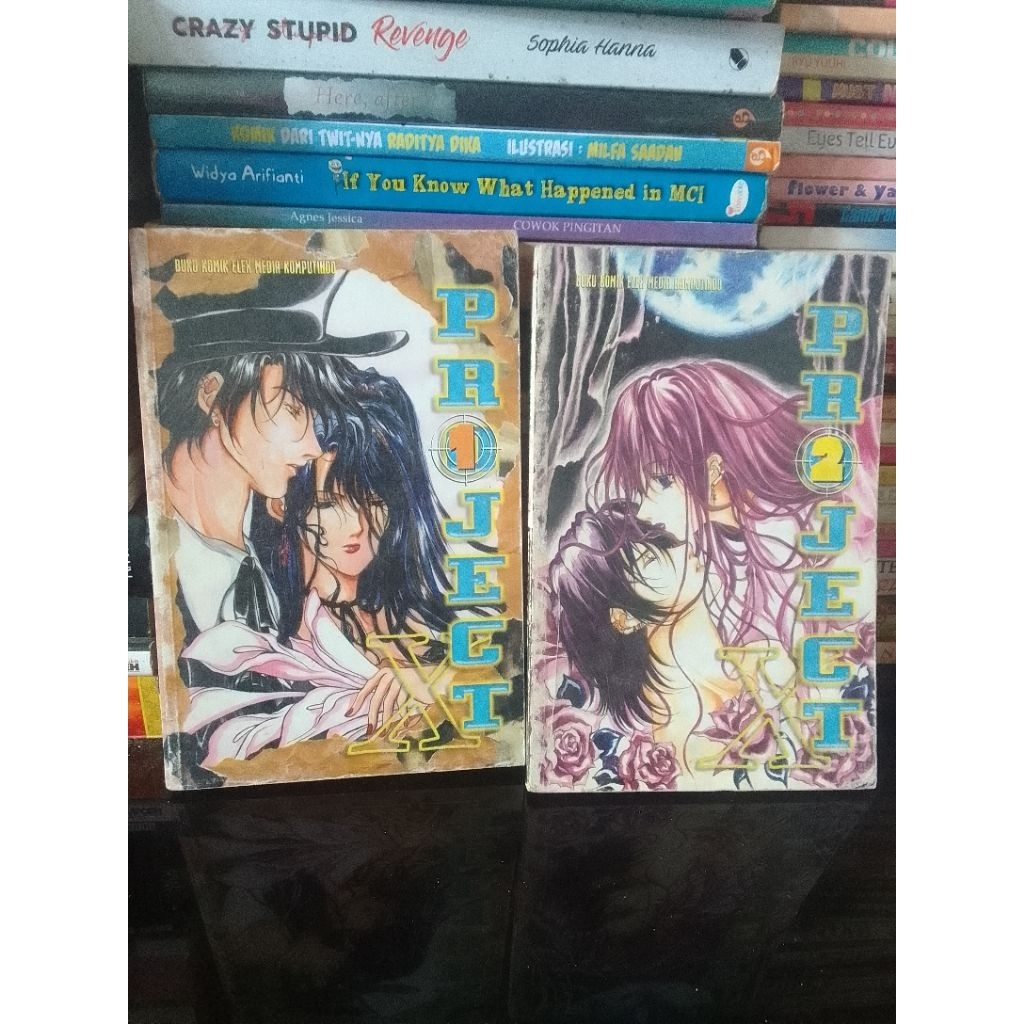 KOMIK PROJECT X WHEYN CLEF VOL.01&02 SET(TAMAT)