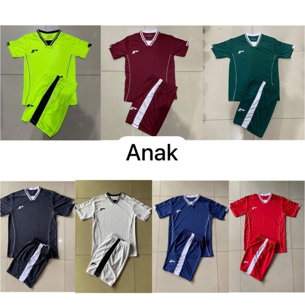 Jersey | Setelan Futsal Baju Bola  Dewasa & Anak Merah Putih Erspo Timnas Indonesia