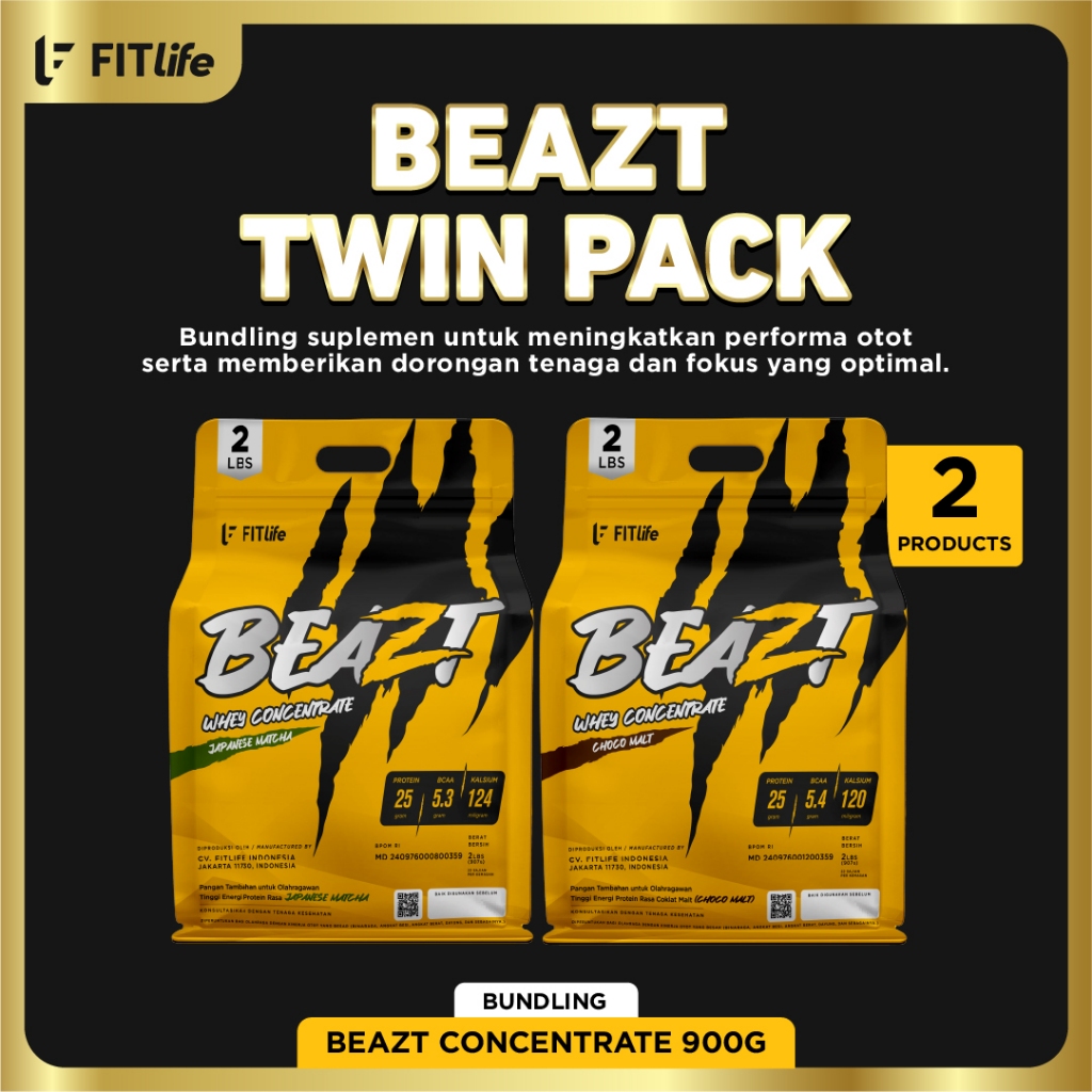 (BUNDLE) BEAZT TWIN PACK - ISI 2