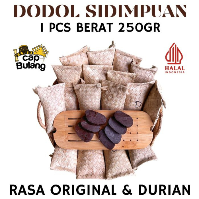 250 GRAM DODOL/ALAME SIDEMPUAN (Original & Durian)