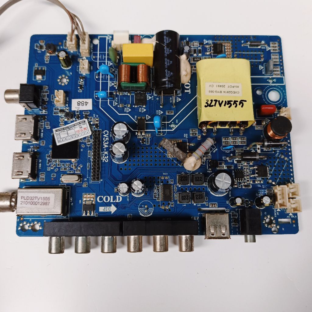 MB POLYTRON PLD32TV1555 - MAINBOARD TV POLYTRON PLD 32TV1555 - MOBO TV POLYTRON PLD 32TV1555 - MOTHE